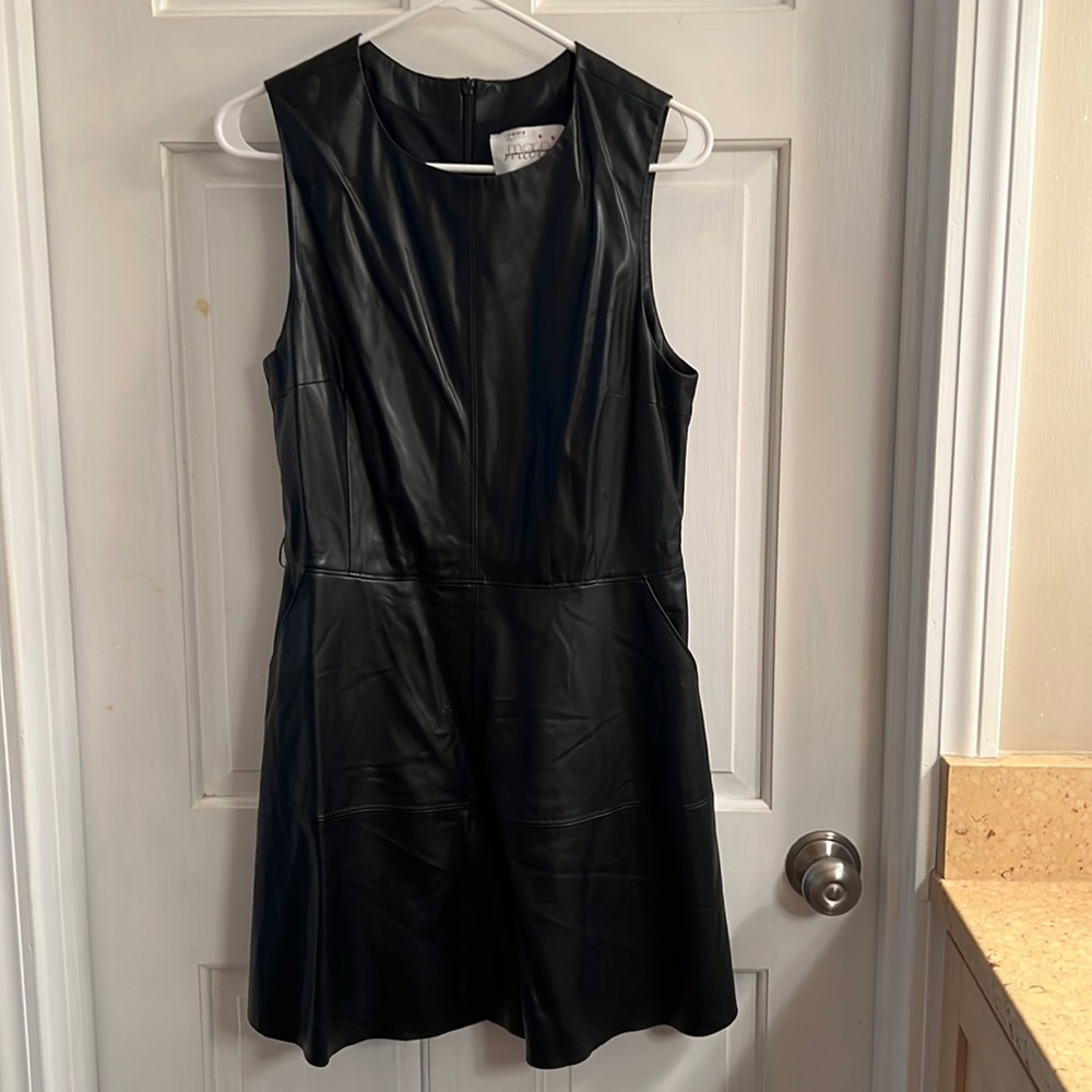 Anthropology Black Vegan Dress Mare - Mare